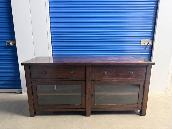 Pottery Barn Benchwright Media Console 1