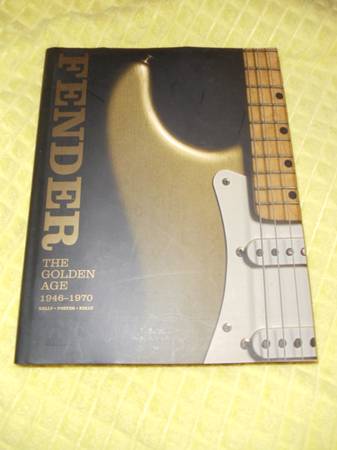 FENDER THE GOLDEN AGE 1946-1970 HARDBACK BOOK - musical