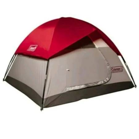 Vintage 2006 Marlboro Sundome Tent & Coleman Sleeping Bag Both New Never Used 1