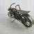 Motorcycle Model Scrap Steel Welded Art Sculpture 9 3/4" Length 10 thumbnail