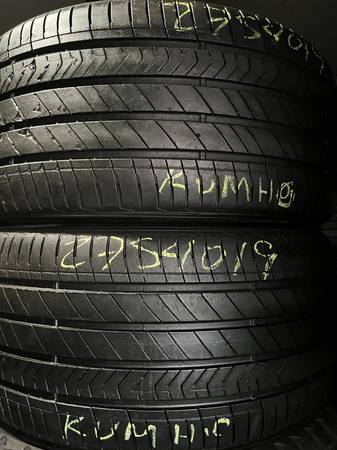 275/40/19 KUMHO PAIR 1