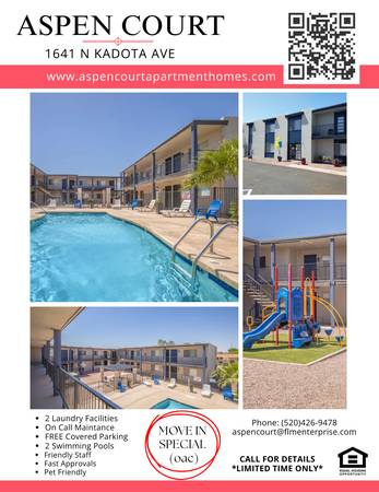 2 Bedrooms Available Now! 1