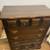 Vintage dark pine six drawer dresser 3 thumbnail