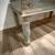 Rustic Reclaimed Wood Desk – Made from Antique Indian Door 3 thumbnail