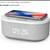 NEW IN BOX Ship/track included!I-Box Alarm clock w/wireless charging & 6 thumbnail