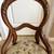VINTAGE TWO NEEDLEPOINT FLORAL CUSHIONED CHAIRS 4 thumbnail