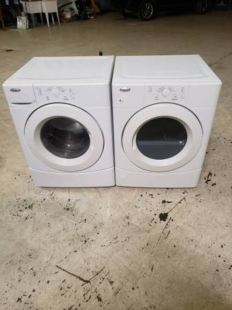 Whirlpool midsized  washer dryer  free local delivery installation rem 1