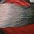 Vintage Gradient Belly Dance Silk Fan Veils - Black Blue Ombre Flow Fans (Pair) 4 thumbnail