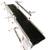 47.2x7.8”PVC Belt Conveyor 2 Guardrail Adjustable Speed 230013 4 thumbnail