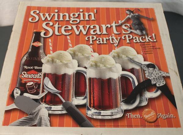 Stewart's Party Pack, Root Beer Float Making Kit 1