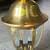 Hampton Bay Outdoor Post Lantern - Polished Brass Finish 3 thumbnail
