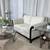 Glass, Chrome& Wood Coffee Table Set Of 3 -ASHLEY FURNITURE 2 thumbnail