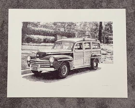 Limited Edition Prints: ‘47 Ford Woodie 1
