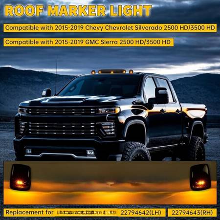 NEW LED Cab Roof Marker / Running Lights 1