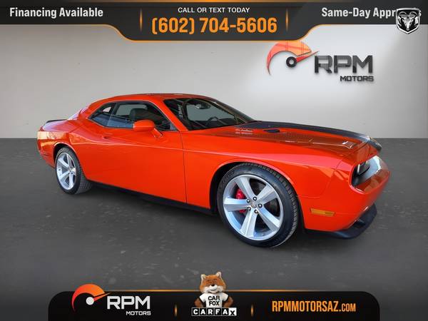 2009 Dodge Challenger SRT8 SRT 8 SRT-8 FOR ONLY $336/mo! 1