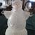 Vintage Sparkling Christmas Snowman Lamp 4 thumbnail