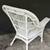Vinyl Wicker Porch Chair 3 thumbnail