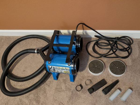 K9 III Variable Speed Professional Grooming Dryer 110v 1