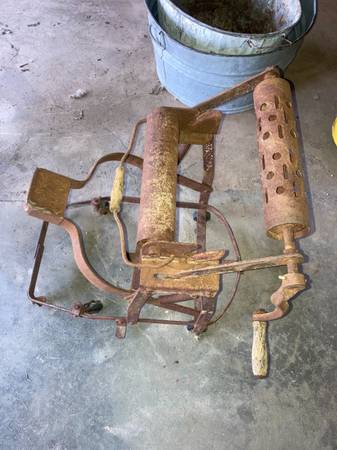 vintage mop bucket wringer 1