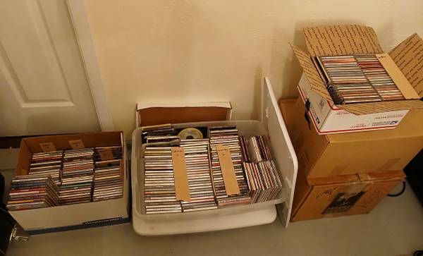 Massive 900+ CD Collection Bulk Lot - Huge Variety (Rock, Blues, Count 1