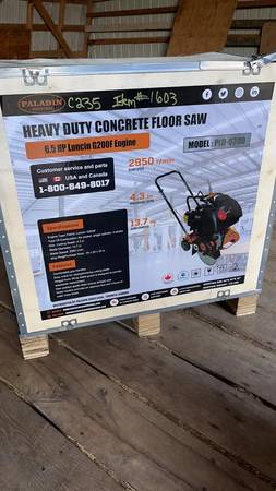 Heavy Duty Concrete Floor Saw 1