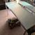Glass/stainless console table 1 thumbnail