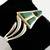 Vintage TAXCO 950 Silver Malachite Wrap Bracelet 49.4 Grams Size 6 1/2 2 thumbnail