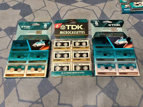 TDK micro cassette MC 60-90 - 18 ps 1