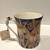 Numbered Vintage 1875 English Tea Cup "Queen's Bone China" in Indigo 2 thumbnail