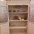 Charming shabby chic antique kitchen dining cabinet 10 thumbnail