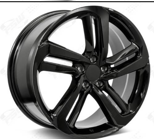 Honda Accord Civic Crv 20” new razor blade style rims tires set blk 1