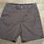 2 Men's Chino Shorts, Sz. 36 Dark Gray, Sz. 38 Khaki Light Tan, NICE! 2 thumbnail