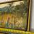 Framed Wildflower Meadow Landscape Canvas Wall Art – Gold Frame 7 thumbnail
