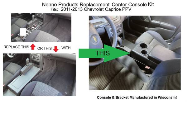 Chevrolet Caprice PPV Police Center Console Kit 1