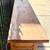 Real heavy wood entryway table with drawers 6 thumbnail