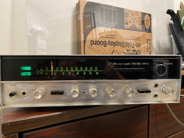 Sansui Stero Tuner Amplifier 5000A 1