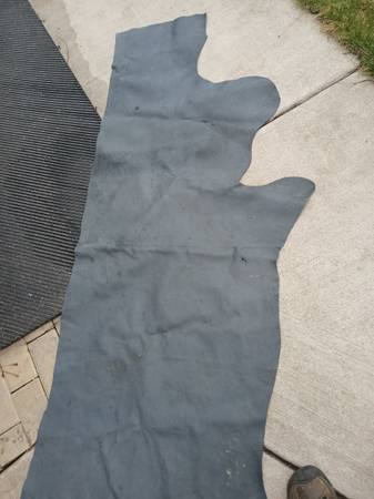 LEATHER  HIDE   GREY COLOR 1