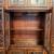 Large 4-Pc. Display Wall Unit, Curio Cabinet, Wood+Glass Doors Shelves 6 thumbnail