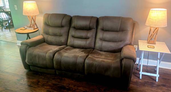 Leather Sofas (power reclining) 1