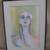 PSYCHOLOGICAL YOUNG WOMAN PORTRAIT WATERCOLOR SIGNED FRAMED 1 thumbnail
