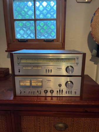 Vintage: Technics SU-7700 amp + ST-7300 tuner NAD 7060 receiver (rare) 1