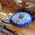 Bombay blue & white & silver ceramic Tea pot 10 thumbnail