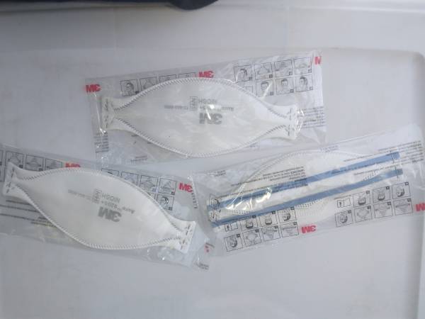 Smoke and Covid 3M N95 masks 1