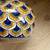 Ceramic Vase Blue Peacock’s Feather Pattern - SBERNA 4 thumbnail