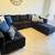 Customizable Sectional Couch- Black 1 thumbnail
