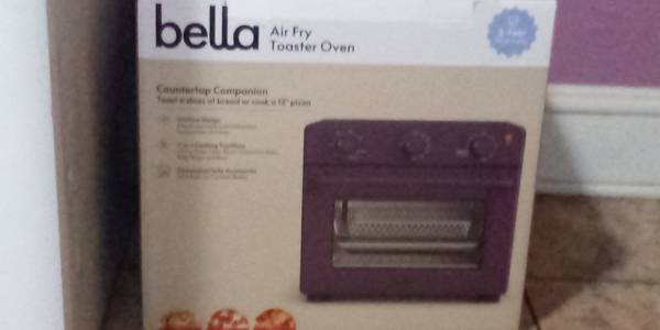Bella Air Fryer Toaster Oven-Brand New, Never used! 1
