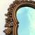 Large Vintage Syroco Wall Mirror with Gold Quatrefoil Fruit Frame 2 thumbnail