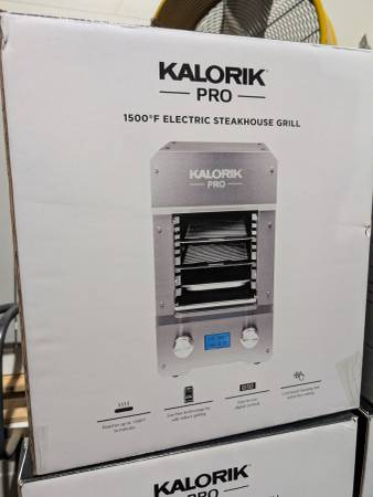 NEW Kalorik Electric Steakhouse Grill 1
