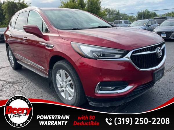Used 2018 Buick Enclave Essence Red Quartz Tintcoat 1