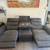 84” 3 seater reclining sofa with usb charging on both side and cupholder 5 thumbnail